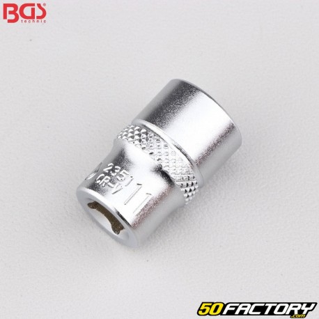 Stecknuss 11 mm Buchse Super lock 1/4" BGS 