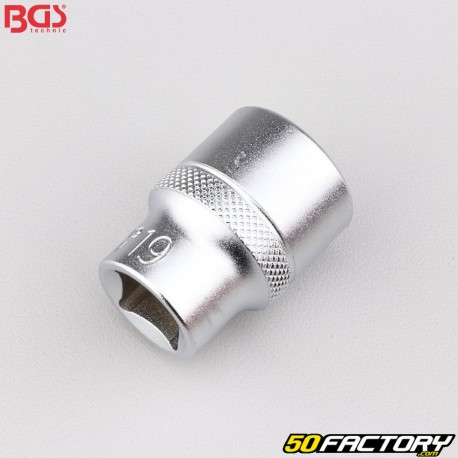 Douille 19 mm Gear Lock 1/2" BGS