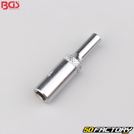 Socket 4 mm 12 points 1/4&quot; BGS long