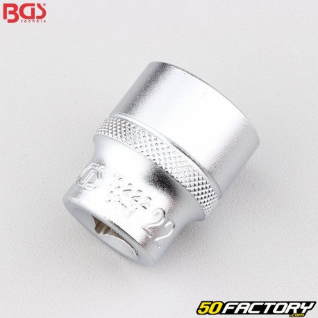 Stecknuss 22 mm Gear Lock 1/2" BGS 