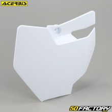 Placa frontal KTM SX  XNUMX (desde XNUMX), Gas Gas  MC (desde XNUMX) Acerbis  blanca