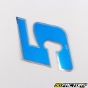 5 cm holographic blue number sticker