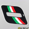Adesivo numero tricolore italiano 0 cm