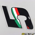 Adesivo numero tricolore italiano 5 cm