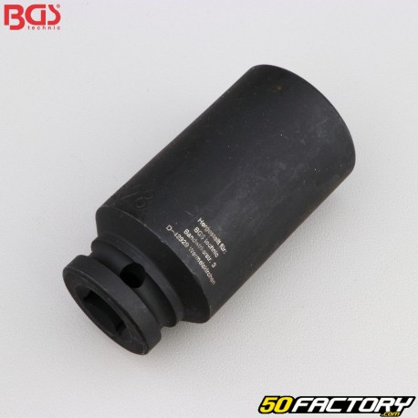 BGS 28mm 12&quot; Pointed 1&quot; BGS Impact Socket
