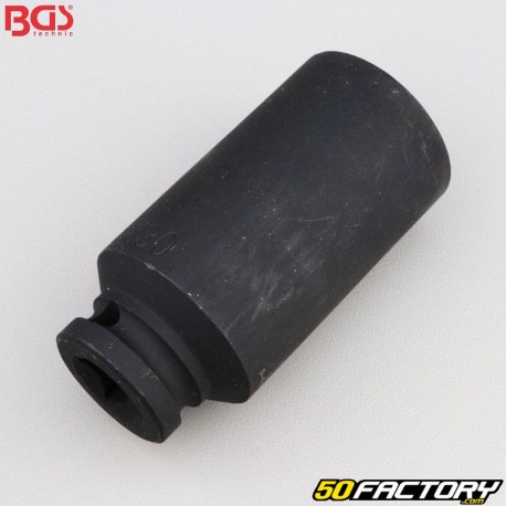 BGS 30mm 12&quot; Pointed 1&quot; BGS Impact Socket