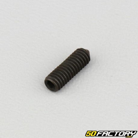 Tornillo sin cabeza de 4x12 mm con extremo puntiagudo (simple)