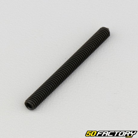 Tornillo sin cabeza de 4x40 mm con extremo puntiagudo (simple)