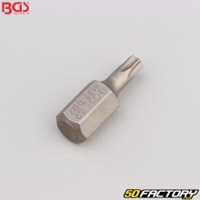 Torx bit drilled T27 3/8&quot; BGS