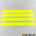 20x240 mm (x4) neon yellow reflective strips