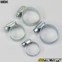 Durites de refroidissement MBK 51 (avec colliers)