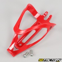 Bike wrap plastic bottle cage red