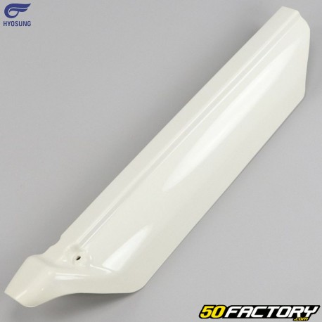 Hyosung left fork guard RX 125 white