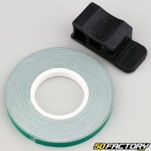 Adesivo friso de roda refletivo verde com aplicador de XNUMX mm