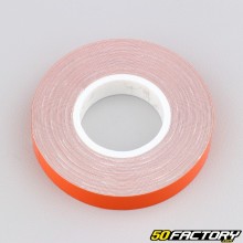 Adesivo friso de roda refletivo laranja de 9 mm