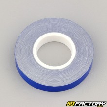 Adesivo friso de roda refletivo azul de 9 mm
