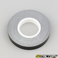 Adesivo friso de roda refletivo preto de 9 mm