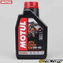 Aceite de motor 4T 5W40 Motul ATV Power 100% de síntesis 1L