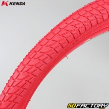 Bicycle tire XNUMXxXNUMX (XNUMX-XNUMX) Kenda  KXNUMX red