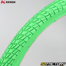 Neumático de bicicleta XNUMXxXNUMX (XNUMX-XNUMX) Kenda  KXNUMX verde