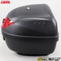 Top case XNUMXL Lampa T-Box XNUMX preto com refletor vermelho