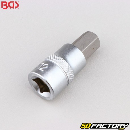 Bit Soquete 12 mm Macho BTR 3/8&quot; BGS