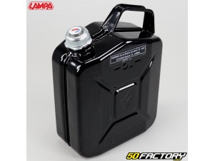 Tanica per carburante in metallo anticorrosione 5L Lampa nero premium