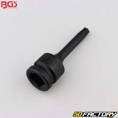 Bussola a percussione T45 Torx 1/2&quot; BGS 75 mm