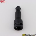 Soquete de impacto 15 mm macho BTR esférico 1/2&quot; BGS 75 mm