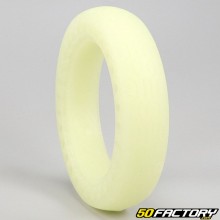 Pneumatico per scooter 8.5x2 solido (a nido d&#39;ape esterno) bianco fluorescente