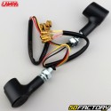 LED turn signals and tail lights Lampa black magnifier