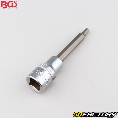 Bit Soquete 5 mm macho BTR 1/2&quot; BGS 100 mm