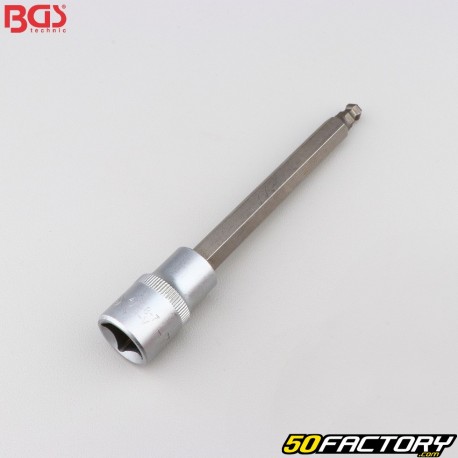 7 mm BTR maschio sferico 1/2&quot; Bussola punta BGS 140 mm