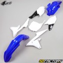 Kit de carenagem Yamaha  YZFXNUMX, XNUMX (XNUMX - XNUMX) UFO  branco e azul