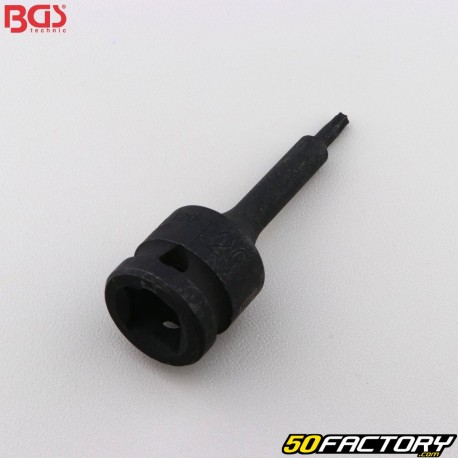 Bussola a percussione T20 Torx 1/2&quot; BGS 75 mm