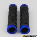 Bike grips Wave black and blue