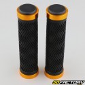 Bike grips Wave  black and orange