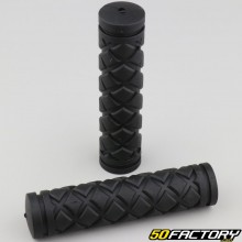 XNUMX mm black bicycle grips