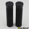 XNUMX mm black bicycle grips