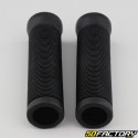 XNUMX mm black bicycle grips