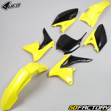 Kit di carenatura Suzuki RM-Z250 (2010 - 2018) UFO nero e giallo