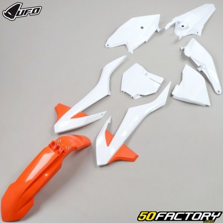 KTM fairing kit SX 85 (2018 - 2022) UFO white and orange version 2019