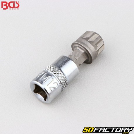 Presa bit M12 XZN 1/4&quot; BGS