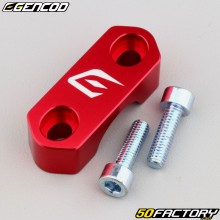 Master cylinder cover, universal clutch handle Gencod V2 red (with screws)