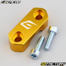 Master cylinder cover, universal clutch handle Gencod V2 gold (with screws)