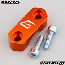 Master cylinder cover, universal clutch handle Gencod V2 orange (with screws)