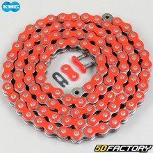 Reinforced 520 chain 112 red KMC links