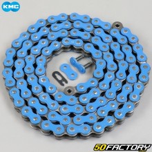 Reinforced 520 chain 112 blue KMC links