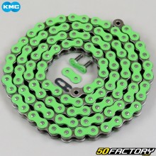 Reinforced 520 chain 116 green KMC links