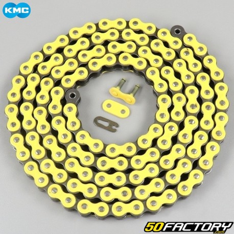 Reinforced 420 chain 136 yellow KMC links